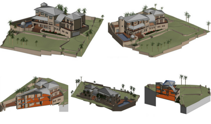 Residential Revit Model and Autocad Drawing