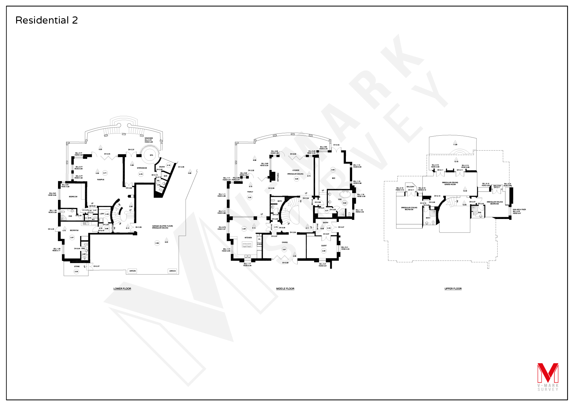 Residential Floor Plans
